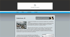 Desktop Screenshot of coberturasjr.com.br